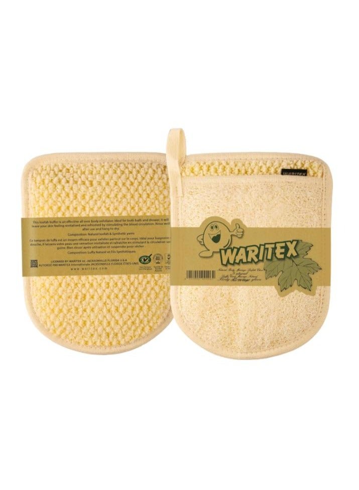 Waritex Natural Heavy Body loofah & Massage Glove - Image 5